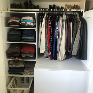 Busy Mom's bedroom and closet make-over