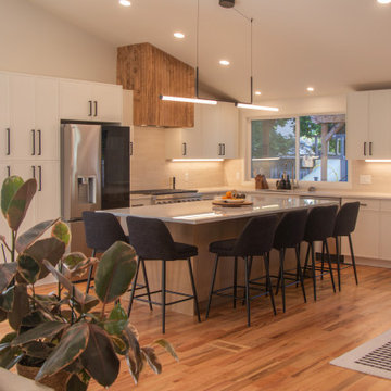 Beaverton Vaulted Ceilings & Open-Concept Kitchen Remodel