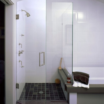 Shower Enclosures - Door,Panel, 90 Degree Return