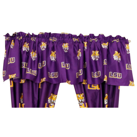 Louisiana State Tigers Printed Curtain Valance, 84"x15"