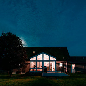 Hennessy Residence - Ann Arbor, MI: LivingSpace Sunroom Addition