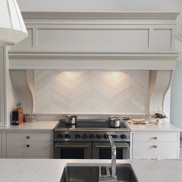 Kenmare painted grey kitchen