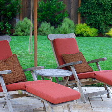 Teak Steamer Lounge Cushions
