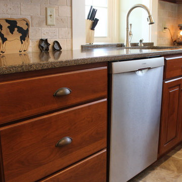 Traditional Cherry Kitchen