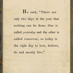 The Book Collection Dalai Lama Art Print - Picture Frames