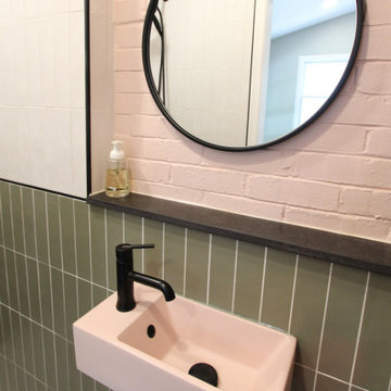 Bright and Vibrant First Floor Remodel in Chestnut Hill