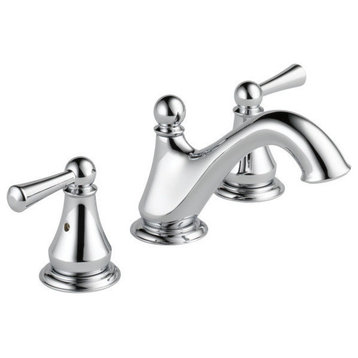 Delta Haywood Two Handle Widespread Bathroom Faucet, Chrome, 35999LF