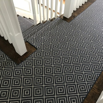 Navy Duval Design Stair Runner