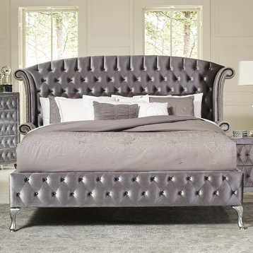Diana Upholstered Bed, Queen