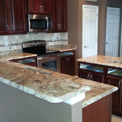 Siena Bordeaux Granite Countertops - Products