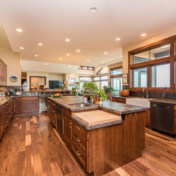 Water Views and Elegant Details Define Sequim Custom Home