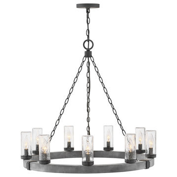 Hinkley Sawyer Nine Light Chandelier 29208DZ