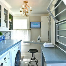 April and Warren's Laundry room