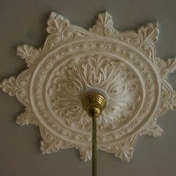 Victorian Plaster Ceiling Medallion - Ceiling Medallions