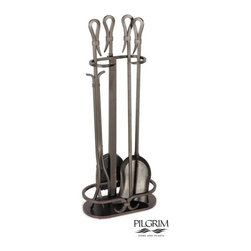 Iron Gate Tools in Burnished Bronze - Fireplace Accessories