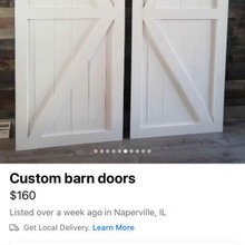 Lake House closet doors