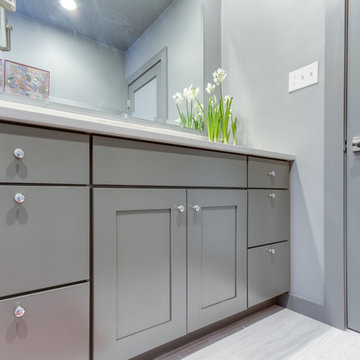 Contemporary Bathroom Remodel Annapolis, MD
