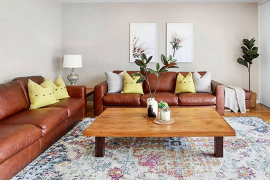 Living room photo in Sydney