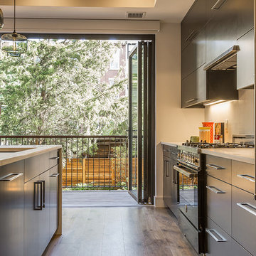 Fully Opening Glass Door