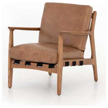 Abelina Chair Aged Black, Espresso Walnut, Patina Copper