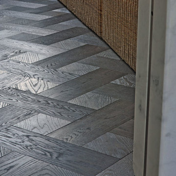 Battersea Home. Broderie & Chevron in colour Norsewood