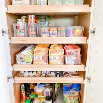 Kitchen and Pantry Organization ideas by All Buttoned Up