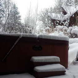 Hot Spring Spas Snow Photos - Hot Tubs