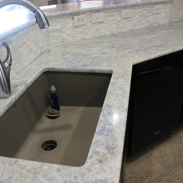Kitchen - Iceberg Blue Quartzite Countertops