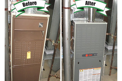 Before & After HVAC