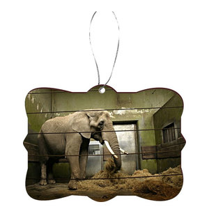 Pewter Ornament Elephant Family
