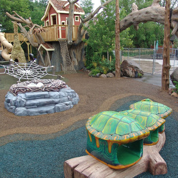 Elevated Tree house and Lighthouse Playground