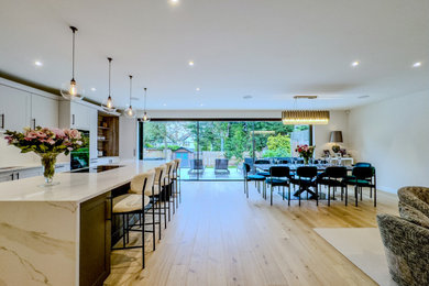 Design ideas for a modern kitchen in London.