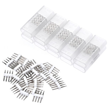 Yescom 10 Pack Splice Connectors Pin Accessories for RGB Neon Rope Light LED