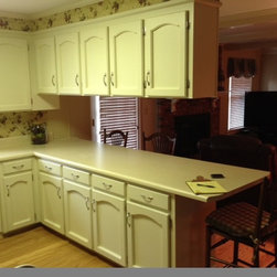 Recent Cabinet Refacing project in Greer - Products