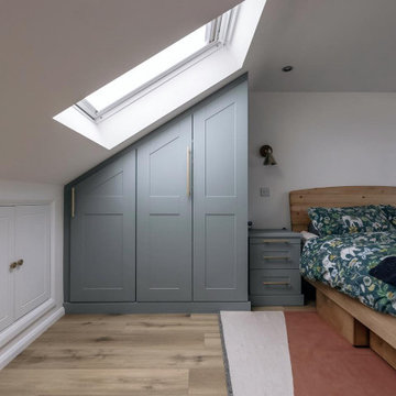 Loft Bedroom with Built-In Wardrobes