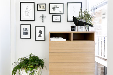 Inspiration for a modern hallway in Sydney.
