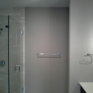 Master Bathroom Modern Honed Marble