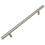 GlideRite Hardware - 7" Center Solid Steel 10" Bar Pull, Set of 20, Stainless Steel - Give your bathroom or kitchen cabinets a contemporary look with this pack of solid steel handles with 7-inch screw spacing. These bar pulls add a modern touch to even the most traditional of cabinets and are a quick and inexpensive way to refresh a kitchen or bathroom. Standard #8-32 x 1-inch installation screws are included.