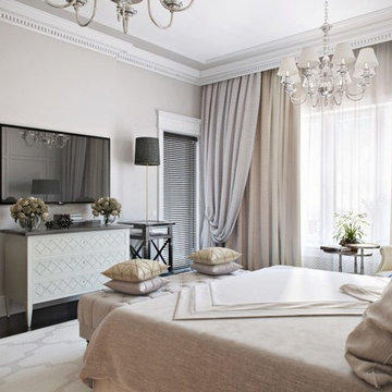 Bedroom Classic Design. 3D Rendering