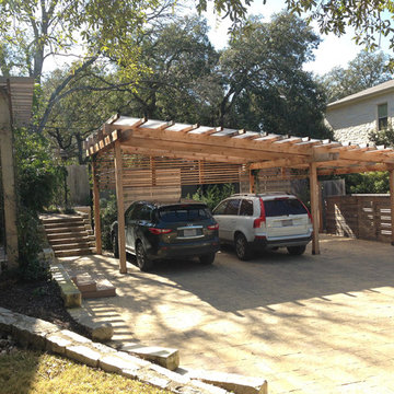 Carport Arbor and Screen