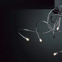 Stilo 8 Ceiling Lamp by Minitallux Lighting - Flush-mount Ceiling Lighting