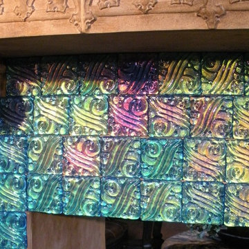 Temperature Sensitive Color Changing Fireplace