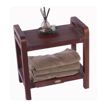 teak shower benches with arms