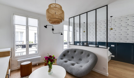 Avant/Après : Un studio de 30 m² avec coin nuit pour un étudiant
