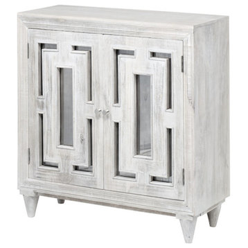 40" Square Accent Cabinet for Living Room, Bedroom or Dining Room