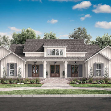 Modern Farmhouse Plan 041-00202