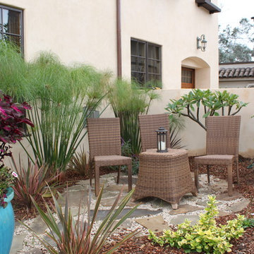 Private Seating Area Overlooking Entire Backyard