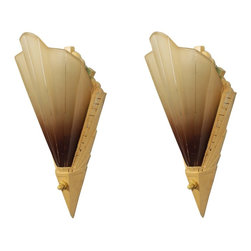 Antique Art Deco Lighting - Wall Sconces