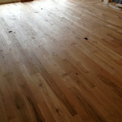Custom Hand Beveled Rustic White Oak Flooring - Hardwood Flooring