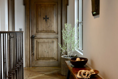Hallway - mediterranean hallway idea in Other